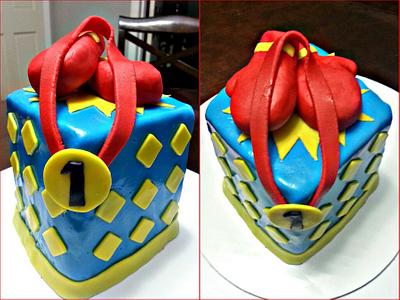 The #1 Champion Mini Cake - Cake by Infinity Sweets