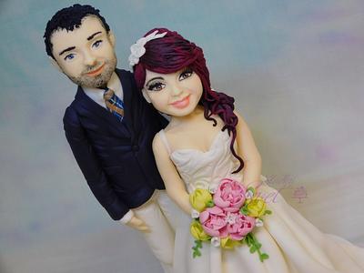 Wedding topper - Cake by Sladky svet