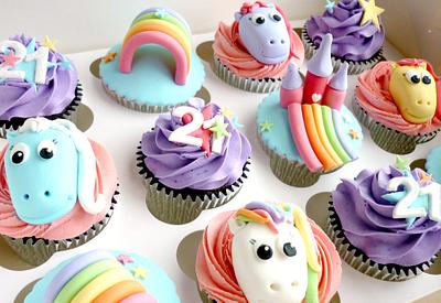 'My Little Pony' cupcakes - Cake by Liana @ Star Bakery
