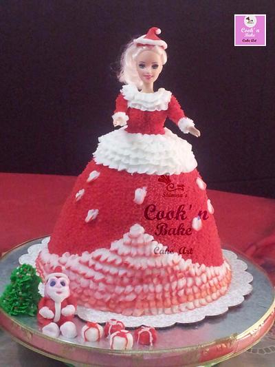 Xmas n New year special cake "Angelic Blush" - Cake by Shimna Abdul Majeed