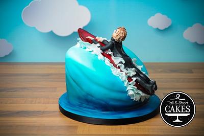 Surfer Cake and DJ Decks Birthday cakes - Cake by Caz