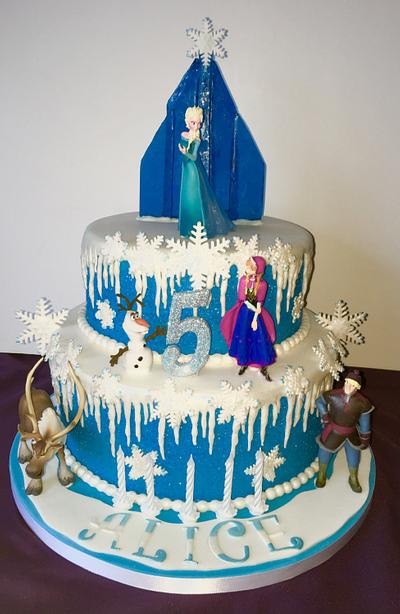 Frozen ..... mark 4 ! - Cake by Broadie Bakes