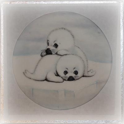ANIMALS RIGHTS _Collaboration (Seal pup) - Cake by Anka