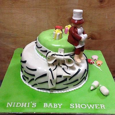Baby shower  - Cake by Orangeoven by Infinitea 