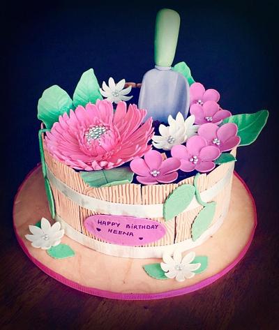 Garden Cake - Cake by SugarRushChandigarh
