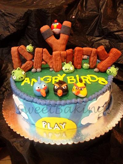 Angry Birds Cake - Cake by Priscilla 