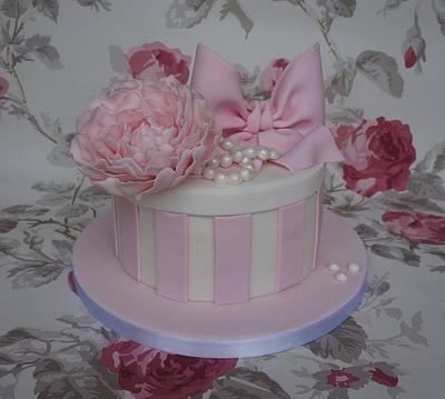 Hat Box Cake for a Special Friend - Cake by Let's Eat Cake