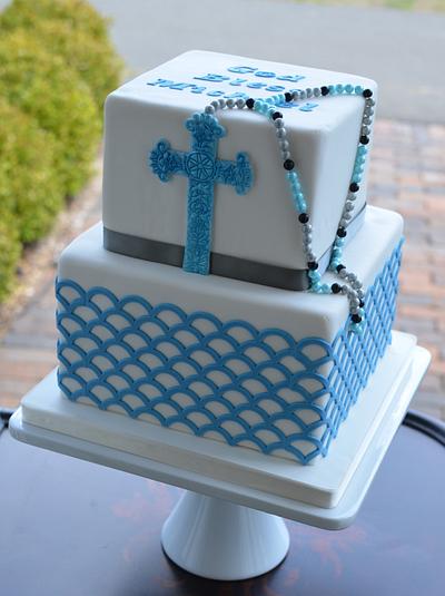 First Communion Cake Topper Rosaries Favor Rosary Cake - Etsy