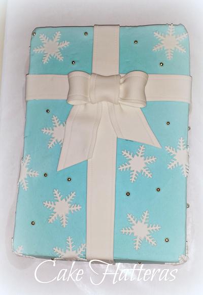 Christmas Gift Cake - Cake by Donna Tokazowski- Cake Hatteras, Martinsburg WV