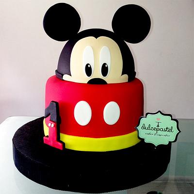 Mickey Mouse Cake - Cake by Dulcepastel.com