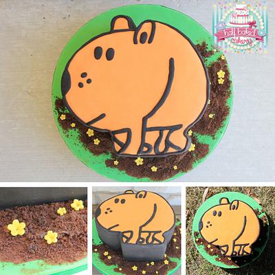 the Wombat - Cake by Sheridan @HalfBakedCakery