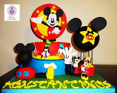 Mickey mouse cake  - Cake by elenasartofcakes