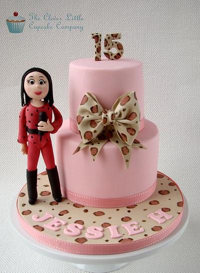 Jessie J Cake (version 2!) - Cake by Amanda’s Little Cake Boutique