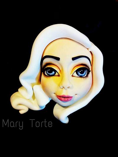 The face - Cake by Mary Presicci