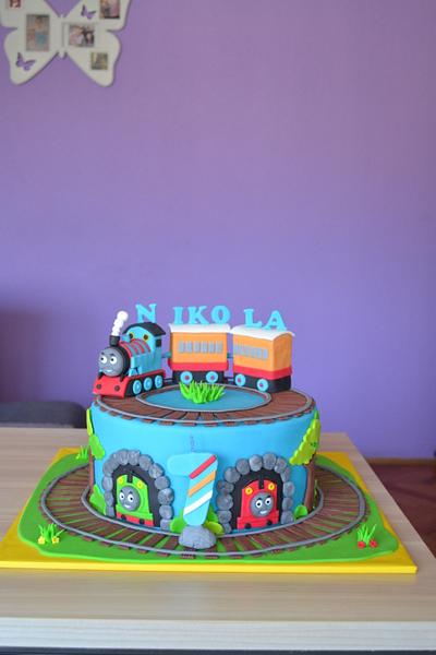 Train Thomas - Cake by Zaklina
