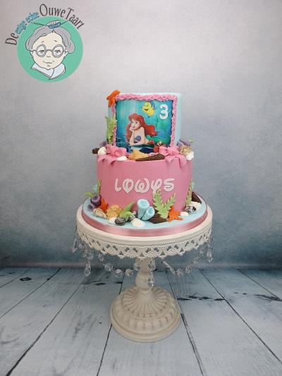 Little mermaide cake  - Cake by DeOuweTaart