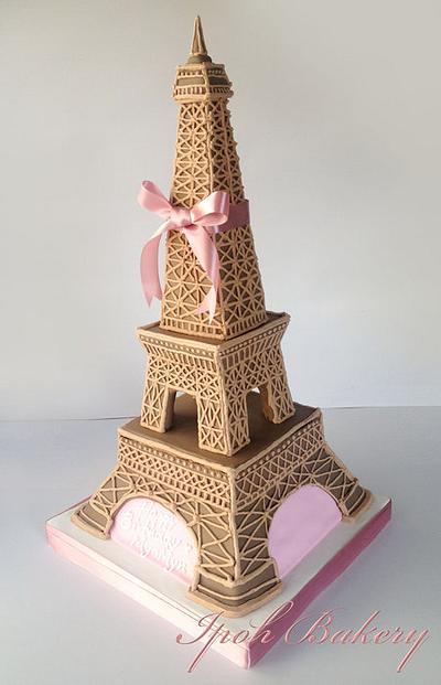 Eifel Tower Cake - Cake by William Tan