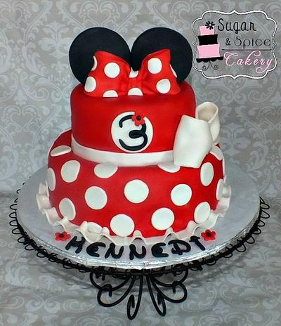 Minnie Mouse Cake - Cake by Mandy