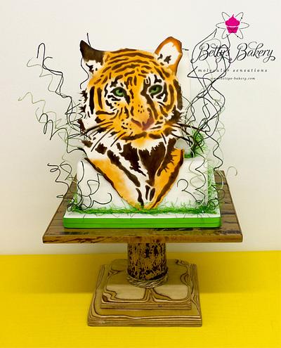 "In the eye of the Tiger" - Cake by Betty's Bakery (molecular sensations)