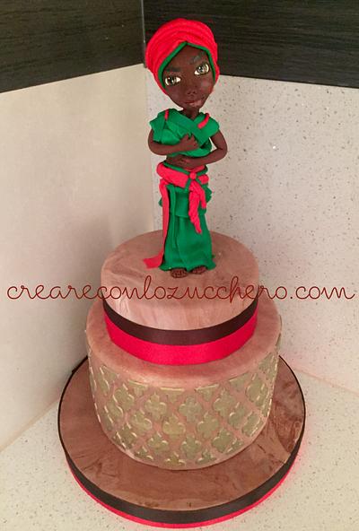 lady black - Cake by Deborah