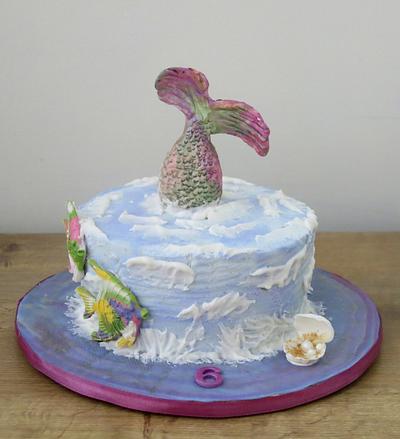 Gaya's Little Mermaid Cake - Cake by The Garden Baker