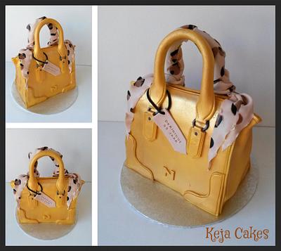 Nathan handbag cake - Cake by kejacakes