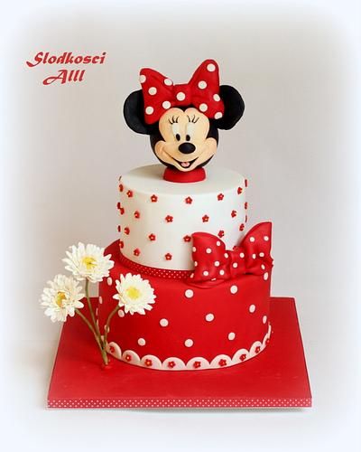 Minnie Mouse Cake - Cake by Alll 