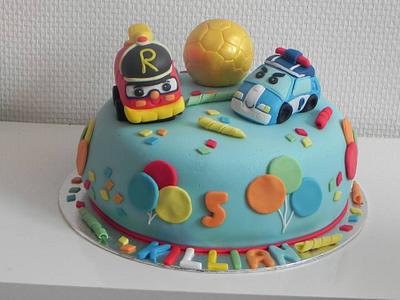 cake robocar  - Cake by cendrine