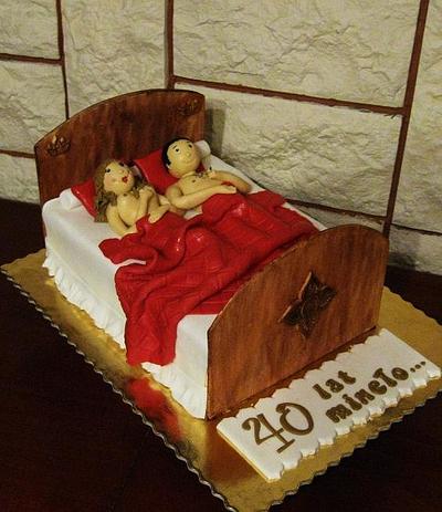 Bed cake - Cake by Wanda
