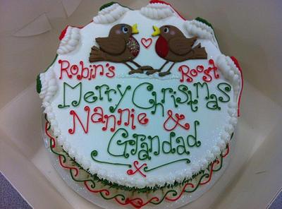 Royal iced Christmas cake - Cake by Rachel Bosley 