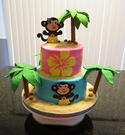 Tropical Monkey Cake - Cake by Michelle