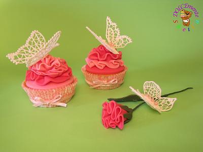 Butterfly Cupcake - Cake by Sheila Laura Gallo