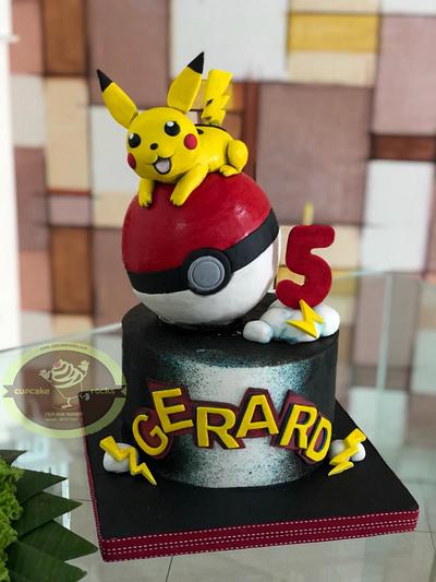 Pikachu - Cake by Astried