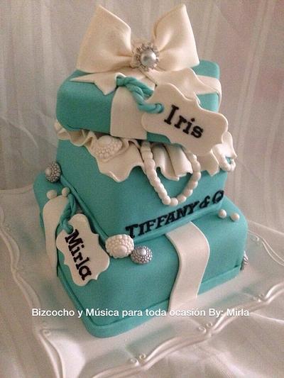 Tiffany & Co, Cake - Cake by Mirlascakespr