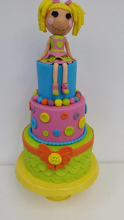 Lalaloopsy Fondant Cake - Cake by marietascakes
