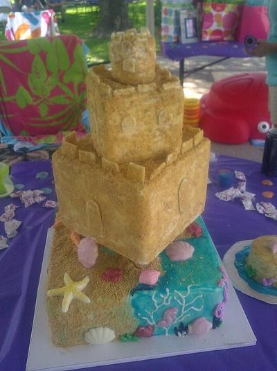 Sand castle - Cake by Cakemedic
