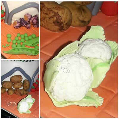 Pav bhaji themed cakes  - Cake by yummiezcakespoint
