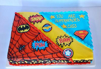 Super Hero!  - Cake by Donna Tokazowski- Cake Hatteras, Martinsburg WV