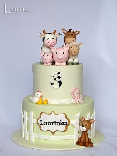 Farm cake - Cake by Lorna
