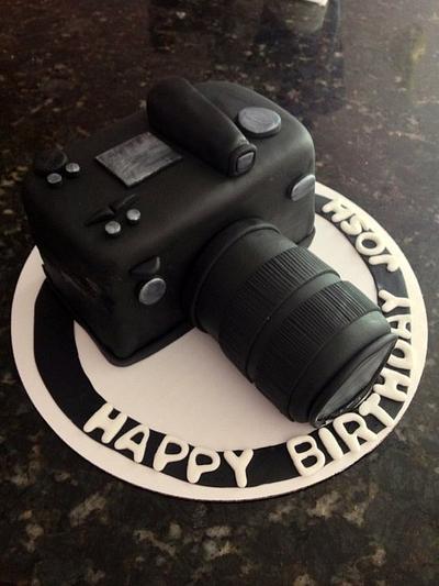 Camera cake - Cake by Chrissa's Cakes