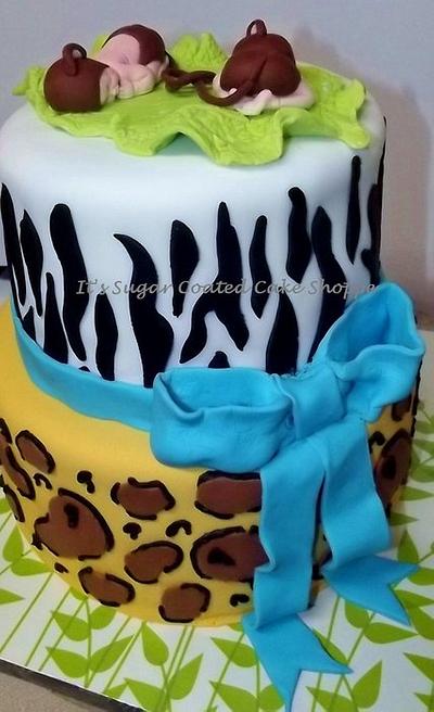 Safari Double Trouble - Cake by Jaimie Pereira