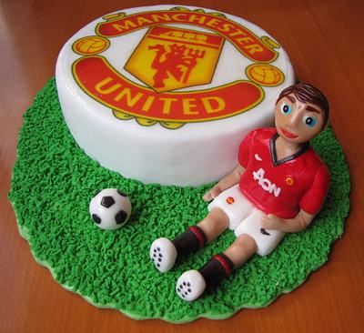 Manchester United  - Cake by Antonia Lazarova