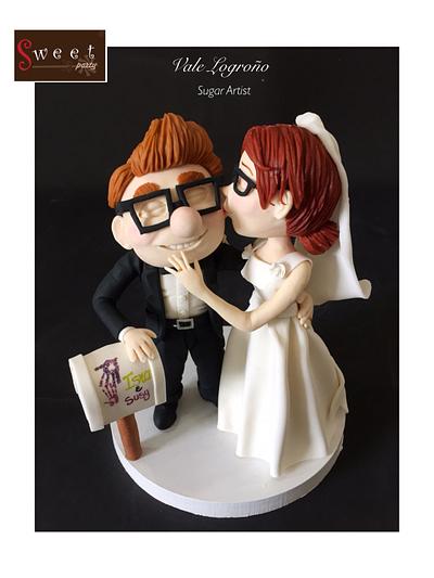 Up topper  - Cake by  Vale Logroño