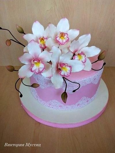 Orchid - Cake by Victoria