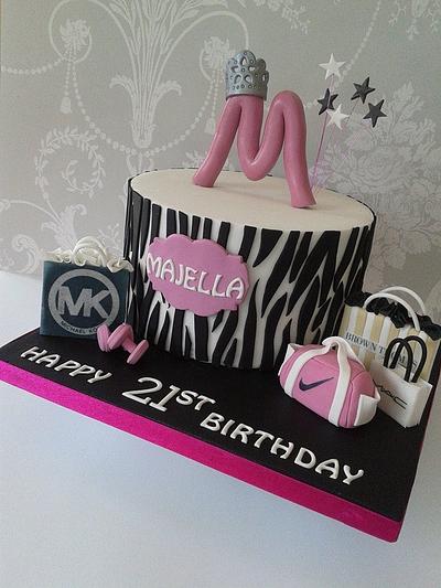 M for Majella! - Cake by Sandra's Cake House 