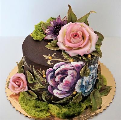roses for woman ♥ - Cake by Torty Zeiko