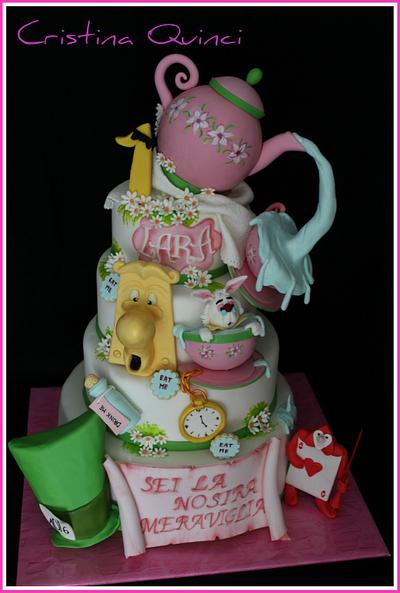Lara in the Wonderland - Cake by Cristina Quinci