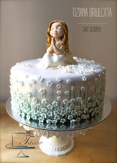 The first communion of Giulia - Cake by Torte Titiioo