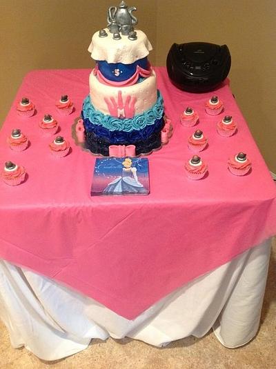 Princess tea party cake - Cake by Ashleylavonda