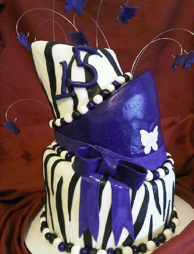 first topsy turvy - Cake by Julia Dixon